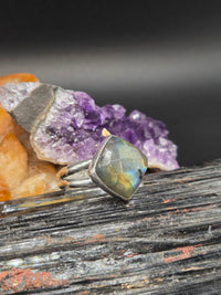 Faceted Labradorite